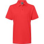 Kinder Polo-Shirt "JN070K" - James & Nicholson® tomato S