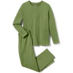Olivgrüne TCHIBO Kinderschlafanzüge & Kinderpyjamas aus Baumwolle Größe 170 