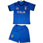 Kinder Sommer Fußball Set Shirt Shorts Kurz Hose Trikot Deutschland Italia Fußball Junge (Italia, 152)