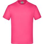 Pinke James & Nicholson Kinder T-Shirts 