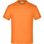Orange James & Nicholson Kinder T-Shirts 