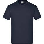 Marineblaue Oversize Kinder T-Shirts aus Jersey 