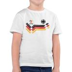 Weiße Motiv shirtracer Europameisterschaft Kinder T-Shirts aus Baumwolle für Jungen Größe 104 
