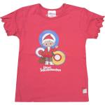 Rosa Sandmännchen Pittiplatsch Kinder T-Shirts aus Baumwolle für Mädchen Größe 116 