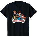 Schwarze PAW Patrol Kinder T-Shirts Größe 80 