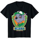 Schwarze PAW Patrol Rocky Kinder T-Shirts Größe 80 