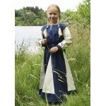 Blaue Battle-Merchant Maxi Maxikleider für Kinder & lange Kinderkleider aus Baumwolle für Mädchen Größe 110 für den für den Frühling 