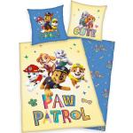 Motiv PAW Patrol Motiv Bettwäsche mit Reißverschluss aus Baumwolle 