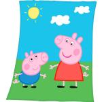 Motiv Otto Peppa Wutz Babydecken mit Schweinemotiv aus Fleece 