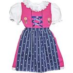 Rosa Kinderfestkleider mit Reißverschluss aus Spitze für Babys Größe 80 