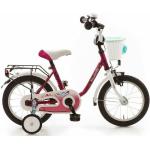 Kinderfahrrad 14 Zoll Fahrrad ab 3 Kinder Mädchen Kinderrad Mädchenfahrrad Lila