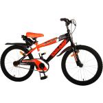 Kinderfahrrad Sportivo Jungen 18 Zoll Kinderrad in Neon Orange Schwarz