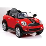 Rote Mini Cooper Kinderfahrzeuge wiederaufladbar 