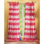 Reduzierte Rosa gardinenbox Schlaufenschals & Ösenschals aus Textil blickdicht 