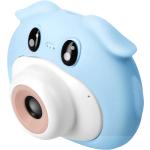 Kinderkamera Selfie-Modus 1080p Videos Kawaii Design maXlife - Blau