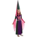 Reduzierte Violette Buttinette Burgfräulein-Kostüme aus Polyamid für Kinder Größe 152 