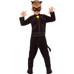 Reduzierte Schwarze Katzenkostüme aus Polyester für Kinder Größe 104 