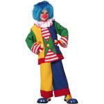 Bunte Wilbers Clown-Kostüme & Harlekin-Kostüme für Kinder Größe 116 