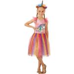 Pinke Buttinette Einhorn-Kostüme & Pferdekostüme mit Glitzer für Kinder Größe 152 