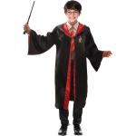 Schwarze Harry Potter Harry Zauberer-Kostüme aus Satin für Kinder Größe 146 