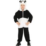 Schwarze Panda-Kostüme aus Polyester für Kinder Größe 110 