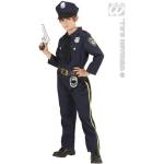 Bunte Widmann Polizei-Kostüme für Kinder Größe 128 