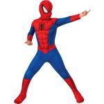 Rote Spiderman Superheld-Kostüme für Kinder Größe 122 