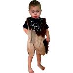 Braune KRAUSE & SOHN Steinzeit-Kostüme aus Polyester für Kinder Größe 104 