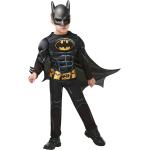 Schwarze Batman Superheld-Kostüme für Kinder Größe 122 