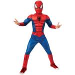Rote Gepunktete Spiderman Superheld-Kostüme aus Gummi für Kinder 