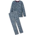 Reduzierte Cremefarbene TCHIBO Kinderschlafanzüge & Kinderpyjamas aus Baumwolle Größe 158 