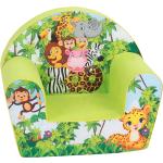 Grüne Kinderbänke & Kindersitzbänke aus Textil Breite 0-50cm, Höhe 0-50cm, Tiefe 50-100cm 