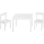 Weiße ROBA Kindersitzgruppen aus Massivholz Breite 0-50cm, Höhe 50-100cm, Tiefe 0-50cm 3-teilig 