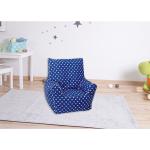 Blaue Knorrtoys Kindersitzsäcke aus Textil Breite 50-100cm, Höhe 50-100cm, Tiefe 50-100cm 