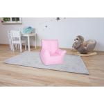 Pinke Kindersitzsäcke aus Textil Breite 50-100cm, Höhe 50-100cm, Tiefe 50-100cm 