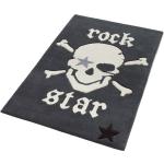 Reduzierte Graue Rock Star Baby Bon Jovi Rechteckige Teppiche aus Textil 160x230 