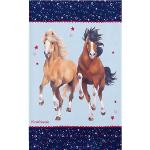 Kinderteppich Pferdefreunde, Sterne, 140 x 200 cm mehrfarbig
