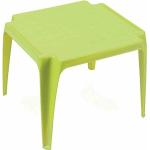 Limettengrüne Progarden Quadratische Kindertische aus Kunststoff Breite 0-50cm, Höhe 0-50cm, Tiefe 0-50cm 