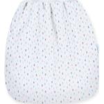 Weiße Unifarbene Strampelsäcke für Babys aus Jersey maschinenwaschbar für Babys 