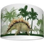 Kinderzimmer Lampenschirm "Dinosaurier" KL57 | kinderleicht eine Dino Lampe erstellen | als Steh- oder Hängeleuchte/Deckenlampe | perfekt für Dinosaurier-begeisterte Jungen | STIKKIPIX