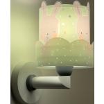 Mintgrüne Dalber Wandlampen & Wandleuchten für Kinderzimmer aus Kunststoff dimmbar E27 