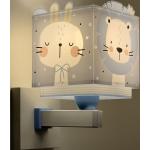 Weiße Wandlampen & Wandleuchten für Kinderzimmer aus Kunststoff dimmbar E27 