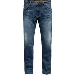 Reduzierte Rockabilly King Kerosin Ripped Jeans & Zerrissene Jeans aus Denim für Herren Weite 34 