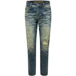 Vintage King Kerosin Ripped Jeans & Zerrissene Jeans aus Denim für Herren Weite 36 