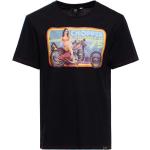 Schwarze Rockabilly T-Shirts aus Baumwolle für Herren Größe XL 