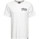Offwhitefarbene Pin Up Kurzärmelige T-Shirts aus Jersey Größe M 
