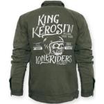 King Kerosin Vintage Canvas Jacket Lone Riders 3XL