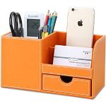 Orange Schreibtisch Organizer 