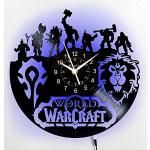 Retro World of Warcraft LED Wanduhren für Kinder 