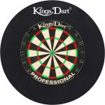 Kings Dart Dart-Set "Profi", Professional (Zahlenring Metall), Schwarz